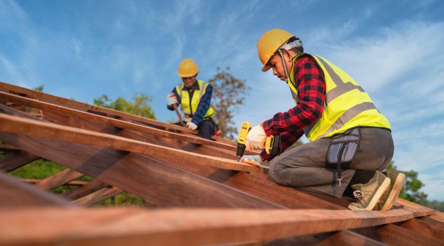 Professional metal roof installation in Alto, MI